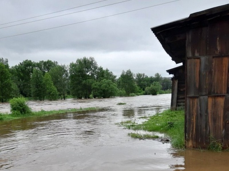 Впервые за полтора месяца уровень воды близ Комсомольска-на-Амуре поше