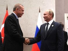 Путин обсудил с Эрдоганом подготовку к встрече в Москве