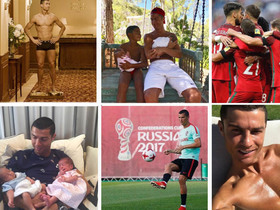 Скриншот Instagram Криштиану Рональдо