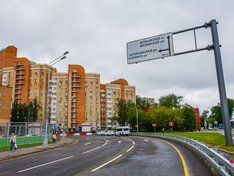 В Москве заканчивается строительство разворотной эстакады на Волоколамском шоссе