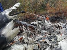 В Красноярском крае найдены обломки потерпевшего крушение вертолета Ми-2 (фото)