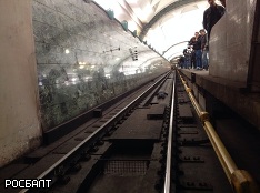 В московском метро произошел "инцидент с пассажиром"