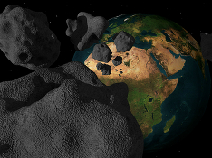 Астероид диаметром с колесо обозрения приближался к Земле