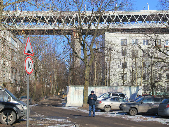 В центре города началось строительство нового парка