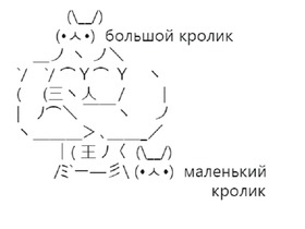 Флешмоб, где разницу между вещами и явлениями показывают на кроликах