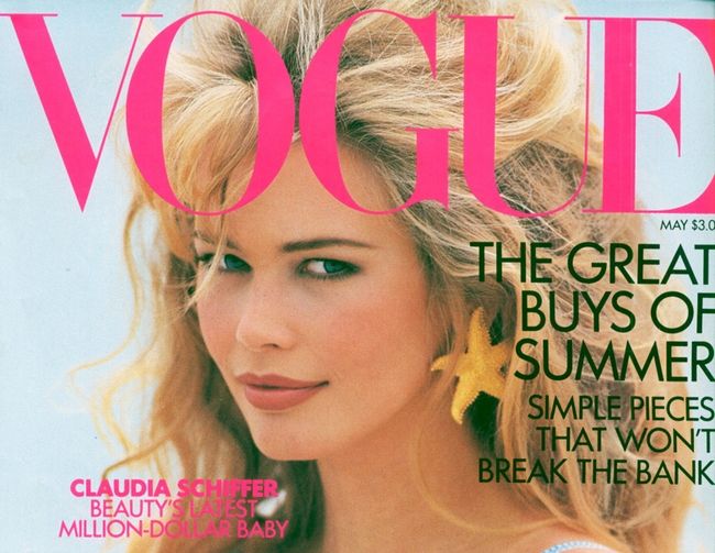 Фрагмент обложки журнала Vogue