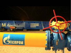 Доходы «Газпрома» от экспорта газа сократились почти на 40%