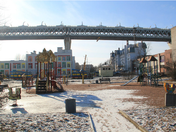 В центре города началось строительство нового парка
