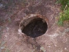 В Новосибирске девушка провалилась в четырехметровую выгребную яму (видео)