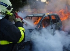 На Ивановской улице за ночь сгорели три автомобиля