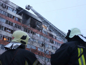 Стоп-кадр видео ГУ МЧС России по Петербургу