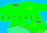 Карта Эстонии