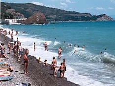 пляж в Крыму