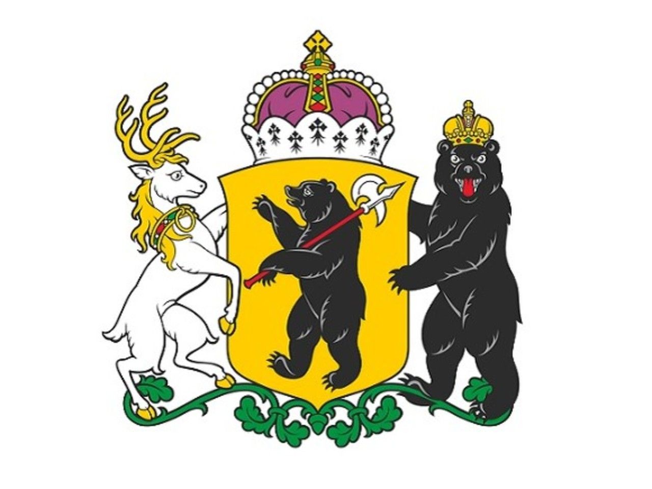 Ярославская область герб и флаг