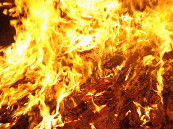 Очевидцы сообщили о крупном пожаре на нефтебазе в Брянске (фото)