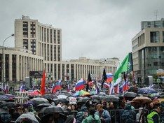 Росгвардия подсчитала ущерб от несанкционированных акций протеста в Москве