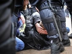 Десятки человек задержаны в центре Москвы