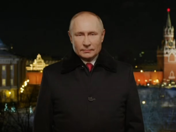 Путин поздравил россиян с Новым годом пожеланием здоровья