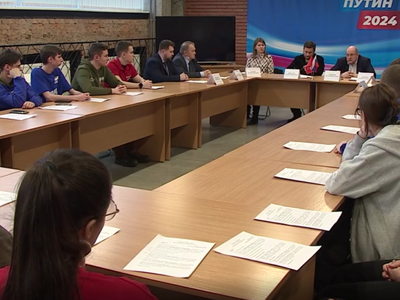 В избирательном штабе Владимира Путина в Петербурге обсудили преемственность поколений в науке