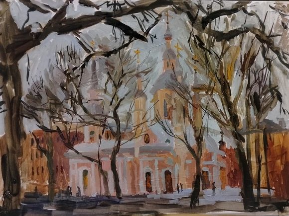 Alexandra Egorova’s exhibition dedicated to her beloved city opens in the St. Petersburg art space mArs