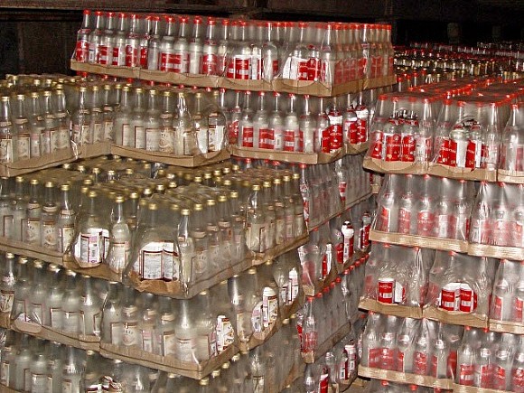 В Подмосковье изъяли партию поддельного алкоголя на полмиллиона рублей