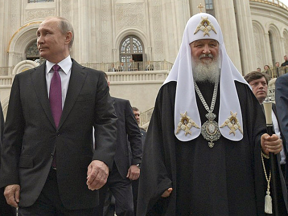Владимир Путин и патриарх Кирилл не скрывают взаимной симпатии.