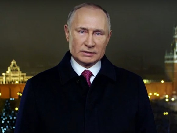 Рейтинг новогоднего обращения Путина просел на Первом и «России 1»