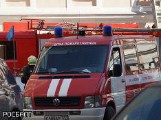 Один человек пострадал при пожаре в 12 автобусах в Люберцах