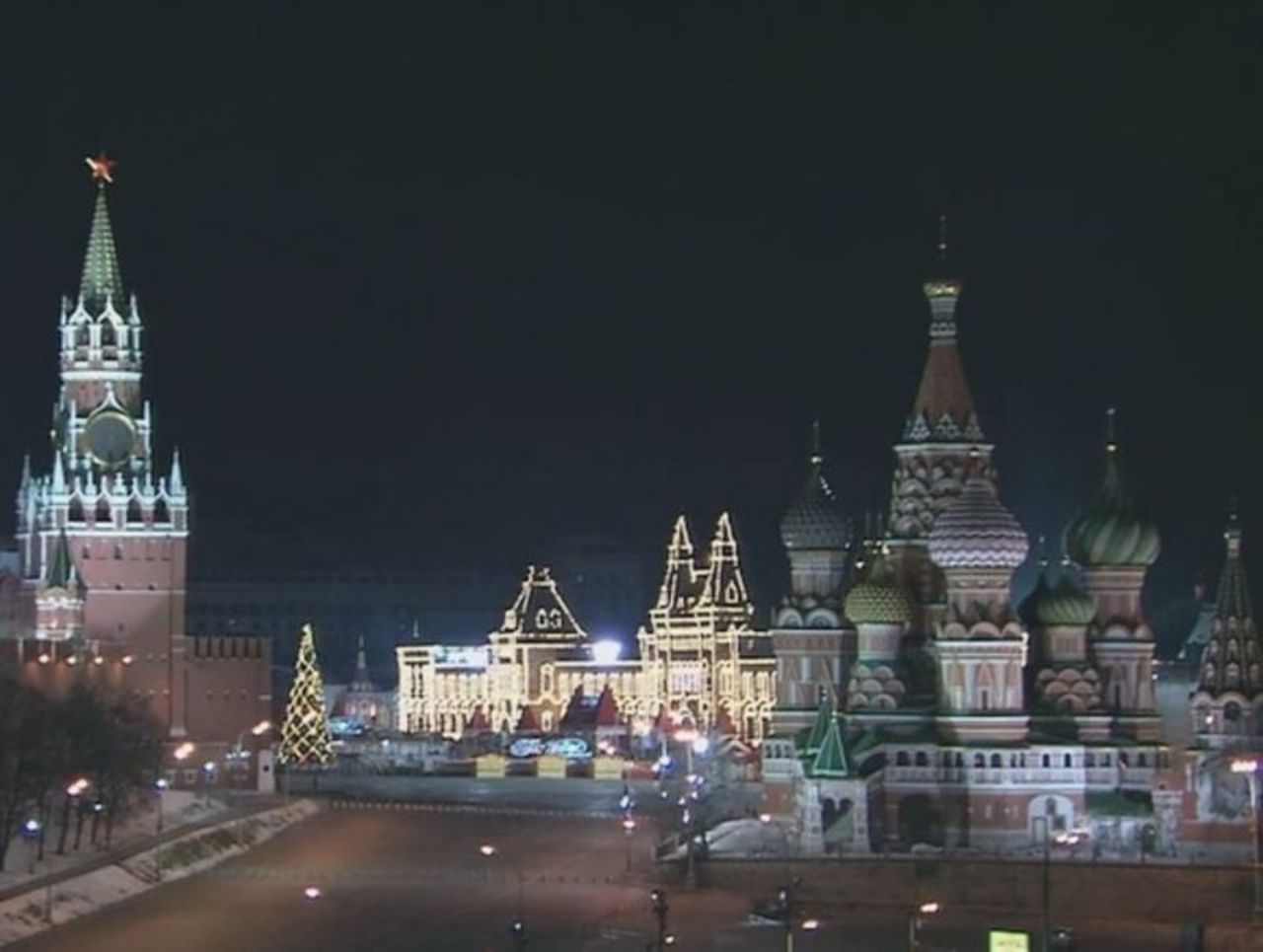 Фон путина на новый год