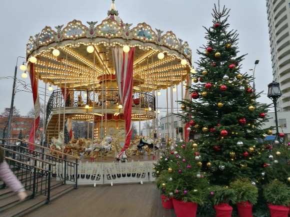 Многочасовая очередь за бесплатными билетами на новогоднюю елку выстроилась в Невском районе