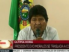 Моралес отказался от поста президента Боливии и вылетел в неизвестном направлении