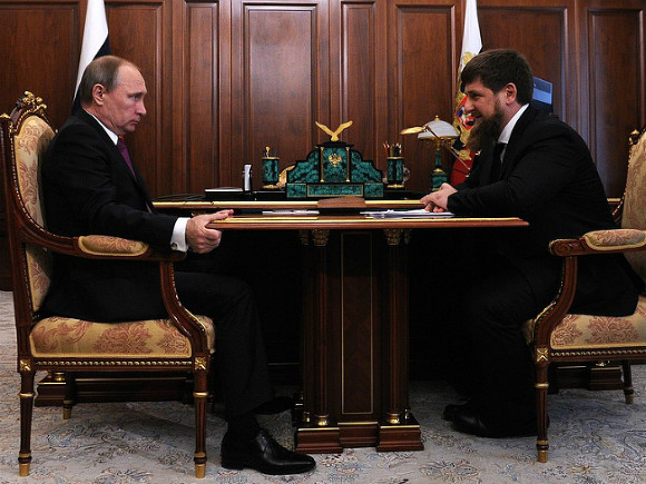 Кадыров незапланированно встретился в Москве с Путиным, но сайт Кремля об этом не сообщает