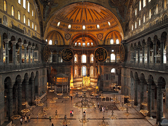 Эрдоган посетил «мечеть» Святой Софии, в которой идет «религиозная» реконструкция