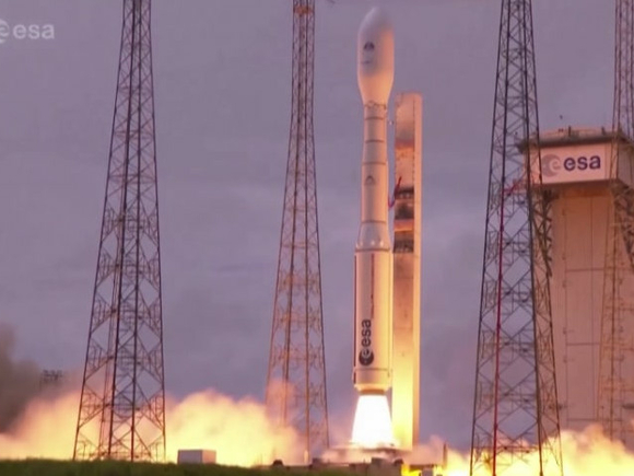 На космодроме Куру состоялся запуск первой европейской ракеты-носителя Vega-С (видео)