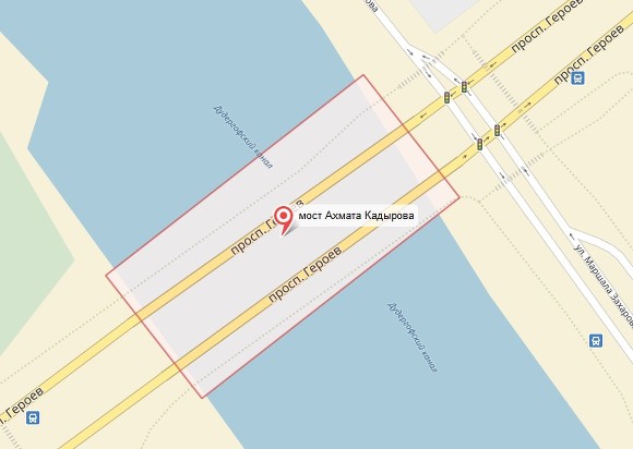 Мост кадырова в петербурге где находится