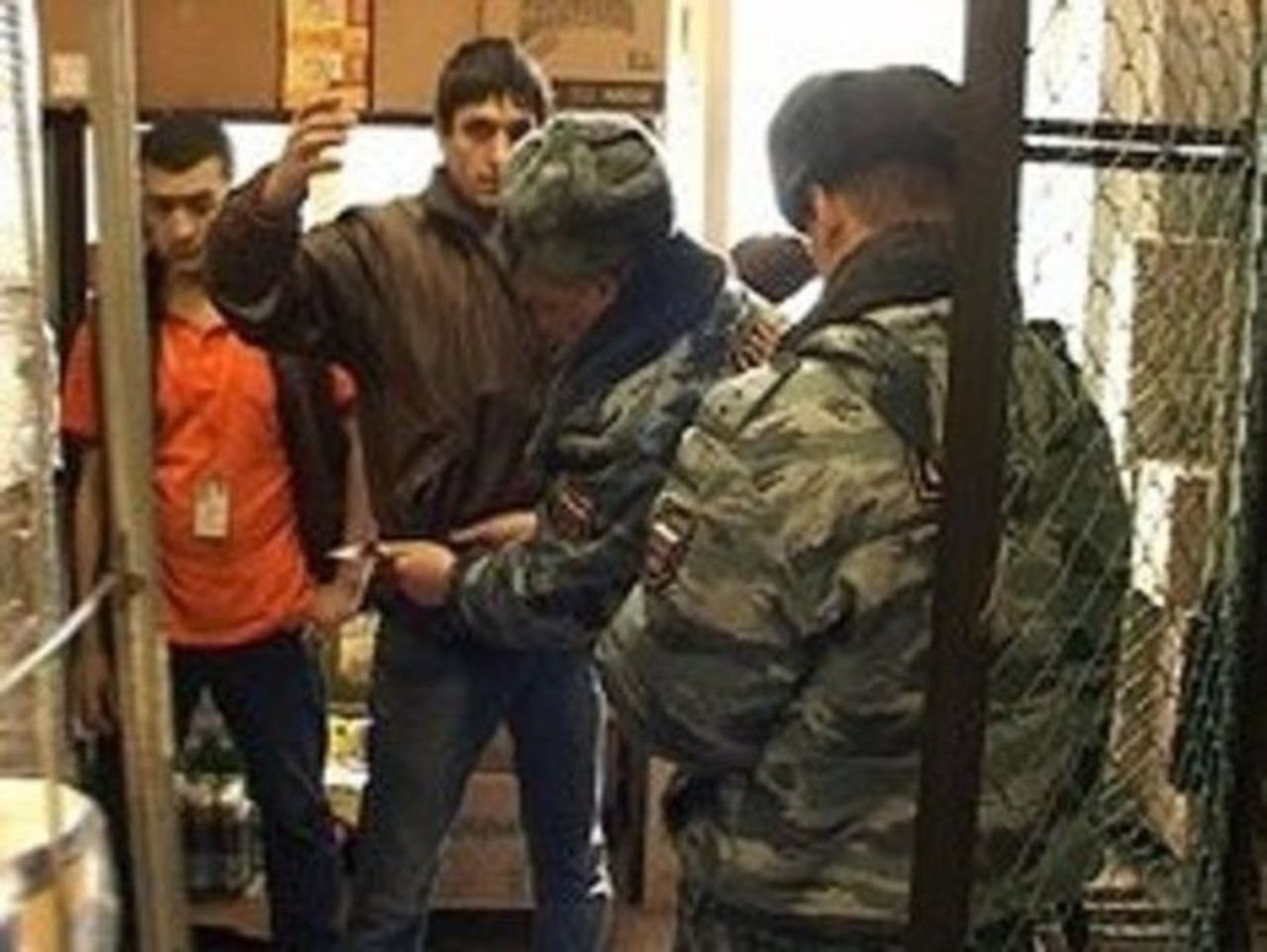 задержания на рынках