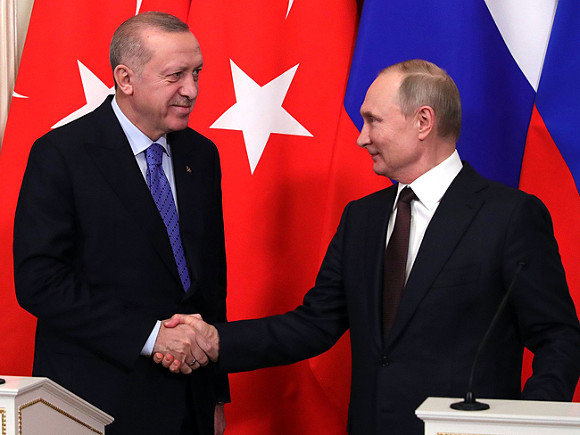 Эрдоган и Путин обсудили конфликт в Карабахе
