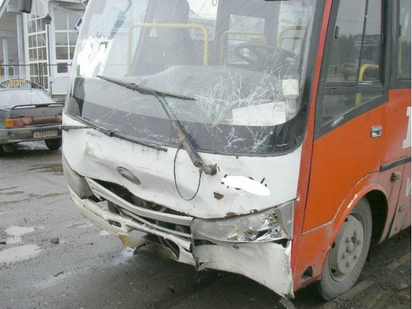 Трое пострадали в ДТП с маршруткой в Люберцах