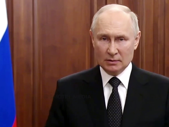Путин заявил, что ВС РФ предотвратили гражданскую войну