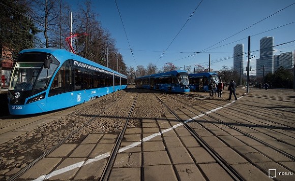 РБК: В Москве заметно выросли интервалы движения трамваев