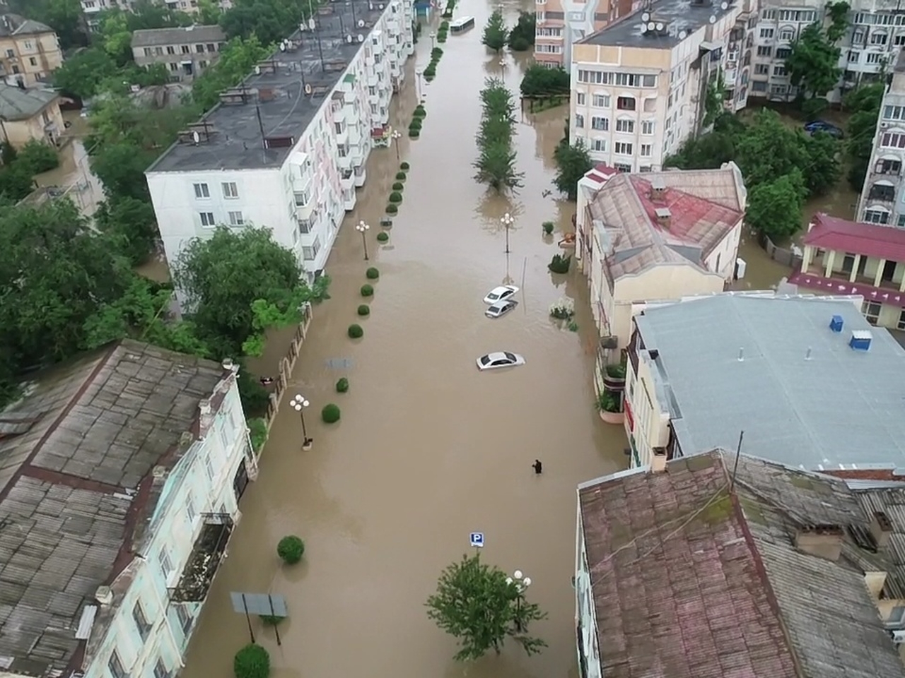 троллейбусный парк ялта после потопа