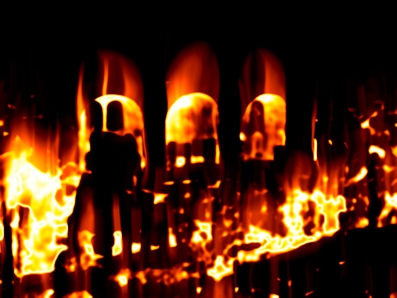 В ЯНАО на крупнейшем месторождении «Газпрома» вспыхнул пожар (видео)