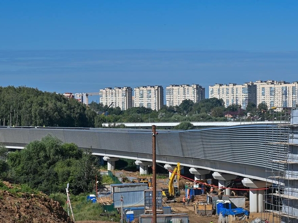 Собянин объявил о завершении основного строительства станций «Пыхтино» и «Аэропорт Внуково»