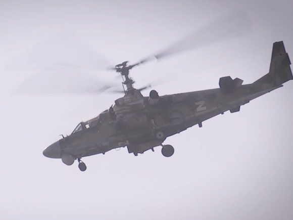 Baza: Разведывательный вертолет Ка-52 рухнул в Азовское море