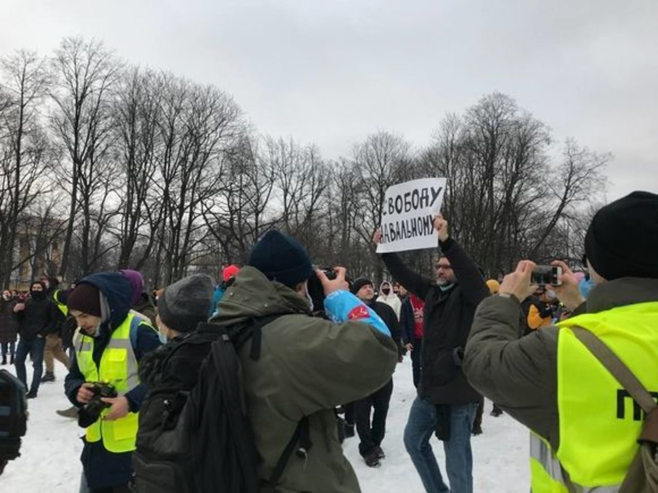 исаакиевский собор митинг