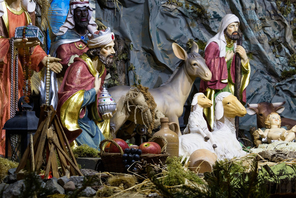 У западных христиан наступил рождественский сочельник