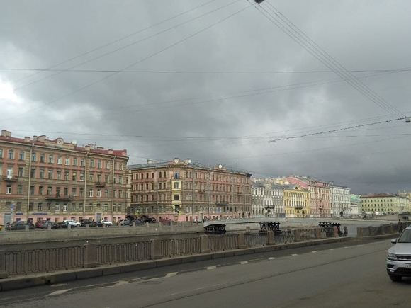 В Петербурге +15, возможен дождь