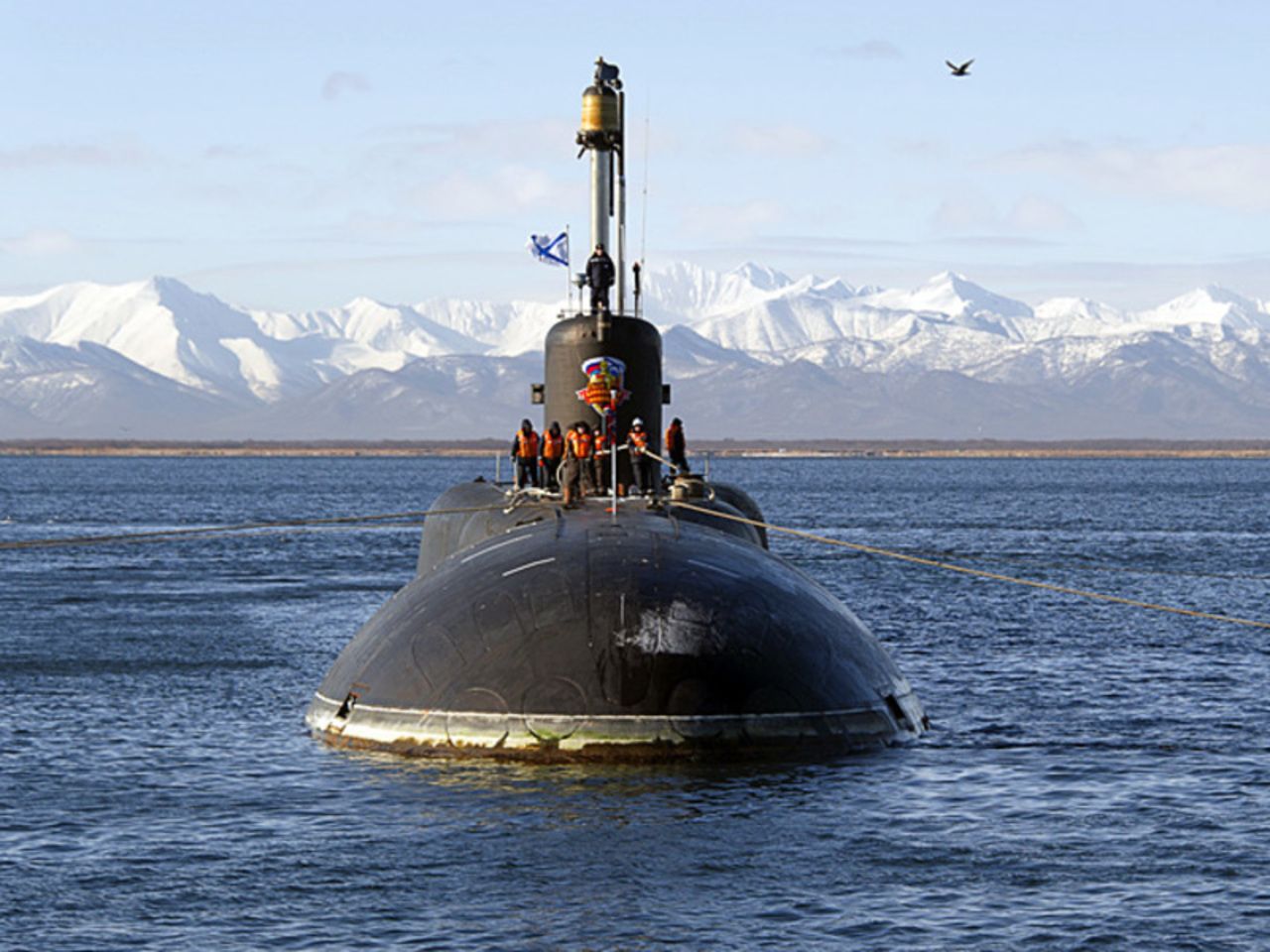 Подводная лодка тихоокеанского флота. Атомная подводная лодка ВМФ РФ.