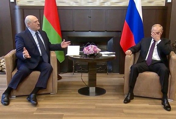 Встреча Путина с Лукашенко обошлась России в $1,5 млрд, зато породила волну  шуток и мемов - Росбалт