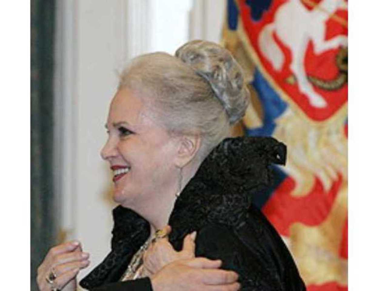 Элина Быстрицкая и Путин